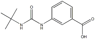 3-[(tert-butylcarbamoyl)amino]benzoic acid