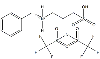 (S)-N-(1-Phenylethyl)-3-sulfopropan-1-aminium bis(trifluoromethylsulfonyl)amide