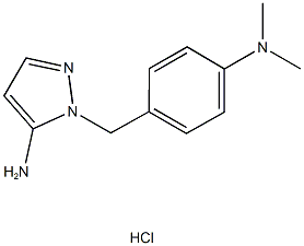 1-[4-(DIMETHYLAMINO)BENZYL]-1H-PYRAZOL-5-AMINE HYDROCHLORIDE