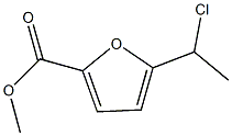 methyl 5-(1-chloroethyl)-2-furoate Structure