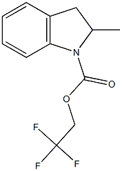 2,2,2-trifluoroethyl 2-methylindoline-1-carboxylate