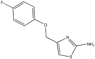4-[(4-fluorophenoxy)methyl]-1,3-thiazol-2-amine