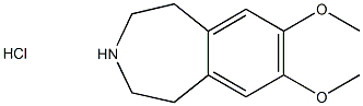 7,8-dimethoxy-2,3,4,5-tetrahydro-1H-3-benzazepine hydrochloride