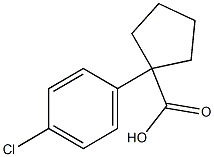 1-(4-chlorophenyl)cyclopentane-1-carboxylic acid