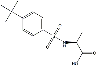 (2S)-2-{[(4-tert-butylphenyl)sulfonyl]amino}propanoic acid