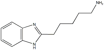 5-(1H-1,3-benzodiazol-2-yl)pentan-1-amine Structure