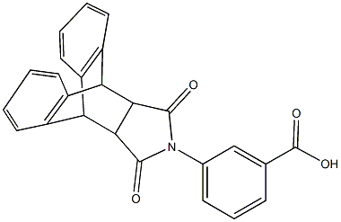 3-(16,18-dioxo-17-azapentacyclo[6.6.5.0~2,7~.0~9,14~.0~15,19~]nonadeca-2,4,6,9,11,13-hexaen-17-yl)benzoic acid