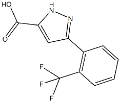 3-[2-(TRIFLUOROMETHYL)PHENYL]-1H-PYRAZOLE-5-CARBOXYLIC ACID