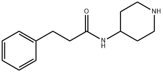 3-phenyl-N-piperidin-4-ylpropanamide, 954575-19-0, 结构式