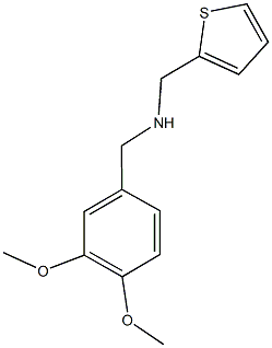 [(3,4-dimethoxyphenyl)methyl](thiophen-2-ylmethyl)amine