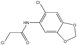 2-CHLORO-N-(6-CHLORO-1,3-BENZODIOXOL-5-YL)ACETAMIDE