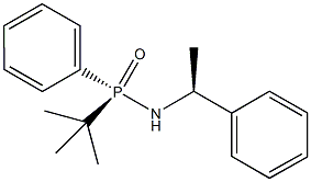 P-(tert-butyl)-P-phenyl-N-[(1S)-1-phenylethyl]phosphinic amide