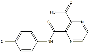 3-{[(4-chlorophenyl)amino]carbonyl}pyrazine-2-carboxylic acid