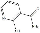 2-mercaptonicotinamide Struktur