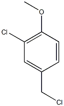 2-chloro-4-(chloromethyl)-1-methoxybenzene