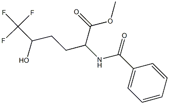 METHYL 2-(BENZOYLAMINO)-6,6,6-TRIFLUORO-5-HYDROXYHEXANOATE