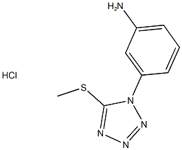 3-[5-(METHYLTHIO)-1H-TETRAZOL-1-YL]ANILINE HYDROCHLORIDE
