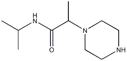 2-(piperazin-1-yl)-N-(propan-2-yl)propanamide