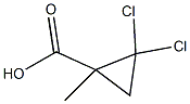 2,2-dichloro-1-methylcyclopropane-1-carboxylic acid