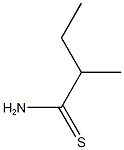 2-methylbutanethioamide Structure