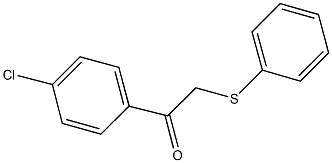1-(4-CHLOROPHENYL)-2-(PHENYLTHIO)ETHANONE