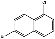 6-Bromo-1-chloronaphthalene Structure