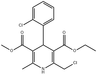 氨氯地平杂质26, 107812-86-2, 结构式