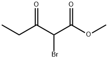methyl 2-bromo-3-oxopentanoate 结构式