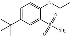 Benzenesulfonamide, 5-(1,1-dimethylethyl)-2-ethoxy-, 1206134-09-9, 结构式