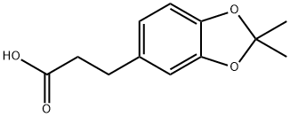 3-(2,2-dimethylbenzo[d][1,3]dioxol-6-yl)propanoic acid Structure