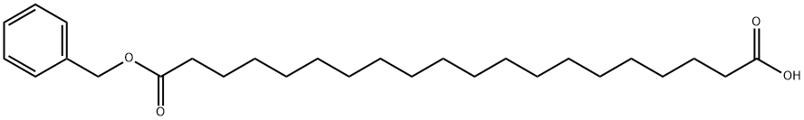 二十烷二酸单苄酯 结构式