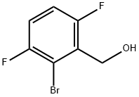 2-溴-3,6-二氟苄醇, 1404115-38-3, 结构式
