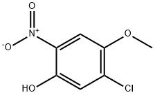 5-Chloro-4-methoxy-2-nitro-phenol Structure