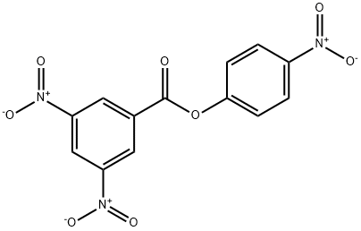 Benzoic acid, 3,5-dinitro-, 4-nitrophenyl ester Structure
