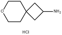 7-OXASPIRO[3.5]NONAN-2-AMINE HYDROCHLORIDE 结构式