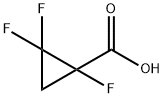 1,2,2-三氟环丙烷羧酸 结构式