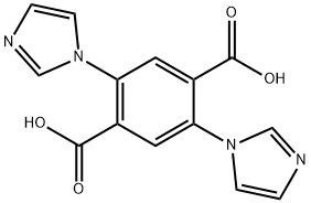 2,5-di(1H-imidazol-1-yl)terephthalic acid Structure