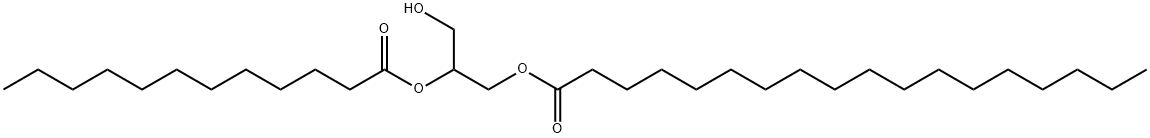 1-Stearoyl-2-Lauroyl-rac-glycerol Structure