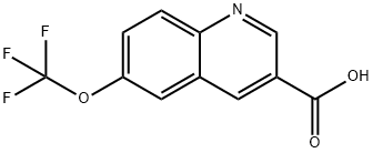 6-(三氟甲氧基)喹啉-3-羧酸, 2002471-85-2, 结构式