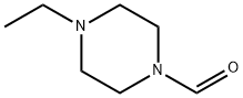 1-Piperazinecarboxaldehyde, 4-ethyl- Struktur
