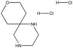 9-氧-1,4-二氮螺环[5.5]十一烷二盐酸盐, 2305079-38-1, 结构式