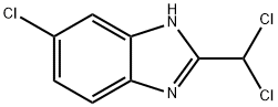 1H-BenziMidazole, 6-chloro-2-(dichloroMethyl)- 结构式