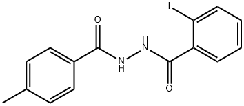 2-iodo-N'-(4-methylbenzoyl)benzohydrazide|