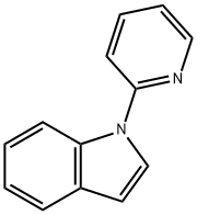 1-(吡啶-2-基)-1H-吲哚 结构式