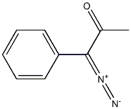 2-Propanone, 1-diazo-1-phenyl- Structure