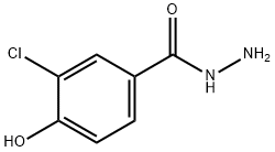3-chloro-4-hydroxybenzohydrazide Struktur