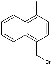 1-(溴甲基)-4-甲基萘, 41791-10-0, 结构式