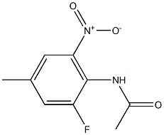 N-(2-fluoro-4-methyl-6-nitrophenyl)acetamide Structure
