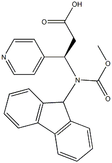 (3R)-3-(9H-fluoren-9-ylmethoxycarbonylamino)-3-pyridin-4-ylpropanoic acid