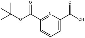 6-叔丁氧基羰基吡啶甲酸 结构式